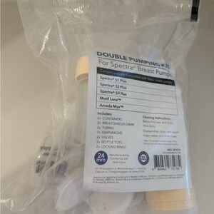 NWT Spectra Double Pumping Kit for Spectra Breast Pumps